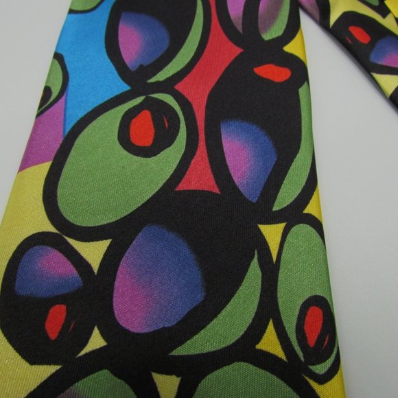 Samuel Broome The Studio Collection olive tie - Picture 3 of 7